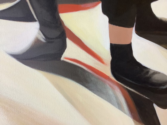Image 1 of Josephina Scianna "At the concert" original painting (XXL)