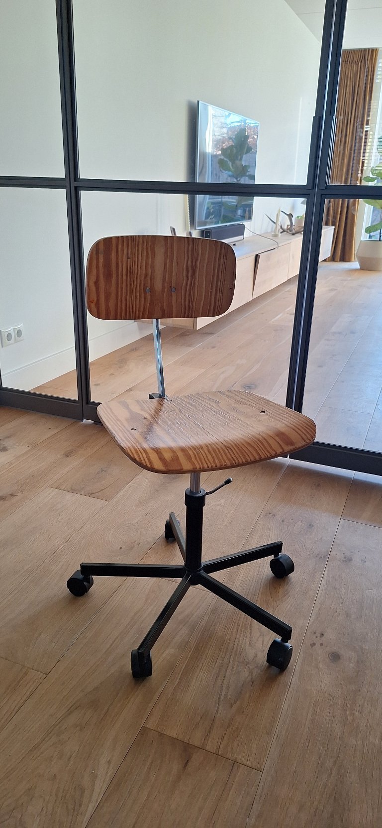 Vintage Jørgen Rasmussen Rabami Stole, Kevi Desk Chair, Danish