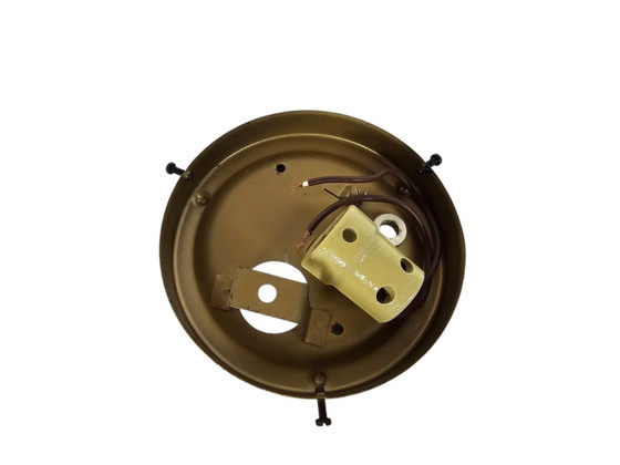 Image 1 of Glashütte Limburg - Bernstein - Deckenleuchte - Glas - Metall - 70er Jahre