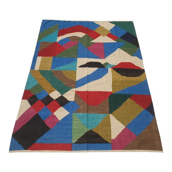 Sonia Delaunay Composition N°2 Rug Tapestry | Edition 3/8 | Wool | 176×250 cm – Rugs & carpets, Cotton (photo 5 of 12)