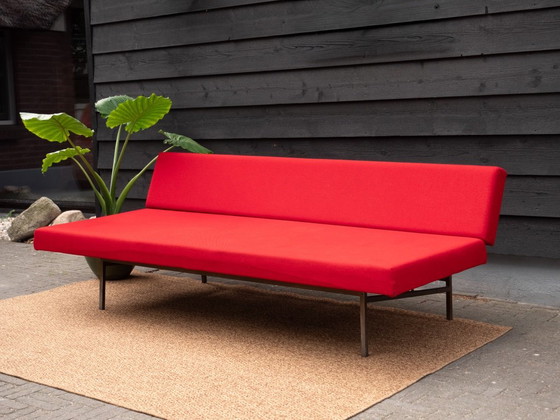 Canapé-lit vintage Gelderland | Canapé-lit Rob Parry | Rouge – Canapés 2 places, Wool (photo 5 of 6)