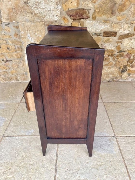 Commode vintage en noyer de style Art déco, années 1950 – Wood (photo 23 of 28)