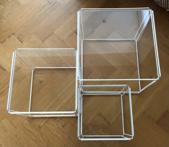 Image 1 of Max Sauze side tables, two sets