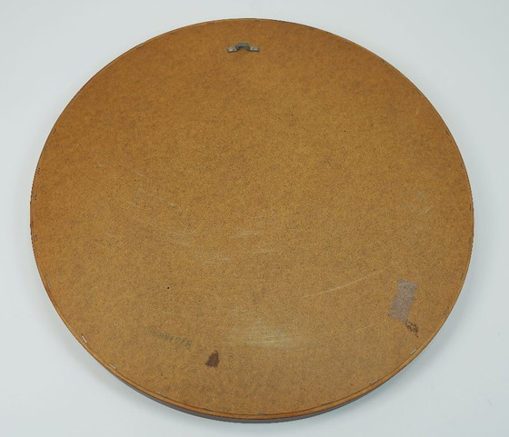 Image 1 of large danish modern WALL MIRROR with rosewood frame 1960s