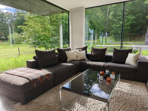 Flexform Groundpiece Hoekbank Met Poef