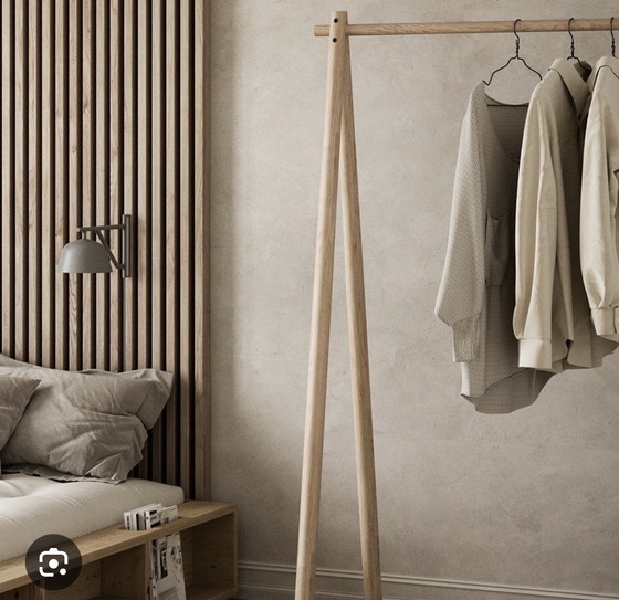 Image 1 of Karup kledingrek japandi hardhout eiken