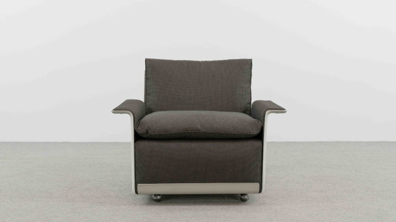 VITSOE SEATGROUP VAN DIETER RAMS, MODEL 620, EASYCHAIR+SOFA – Bankstel, Textile (photo 24 of 37)
