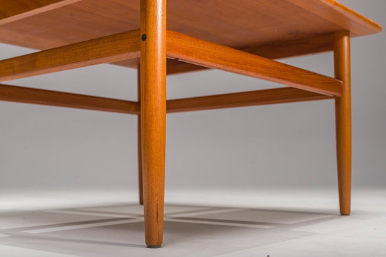 Image 1 of  Mesa de café danesa de teca de mediados de siglo, 1960