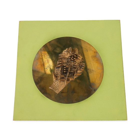 Image 1 of Work by Arnaldo Pomodoro for the Derby Club in Milan, 1960s