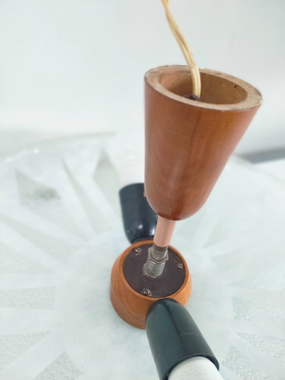 Image 1 of Vintage 50s-60s Scandinavian Ceiling Lamp (Scale Lamp)