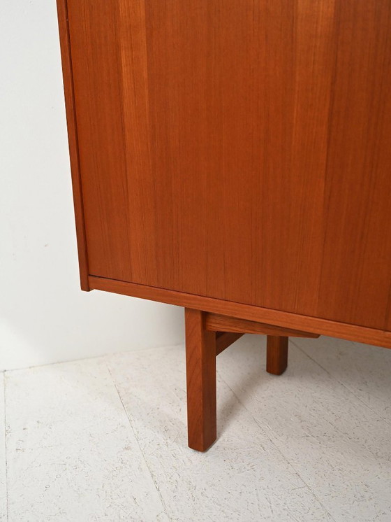 Image 1 of Zweeds dressoir van teakhout uit de jaren 1950-1960