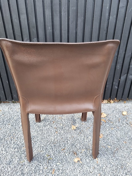Image 1 of 4 sedie Cassina marrone scuro