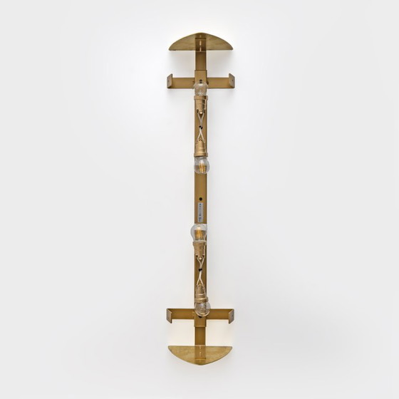 Image 1 of Pair of Modern Murano Glass Bubble Wall Sconces