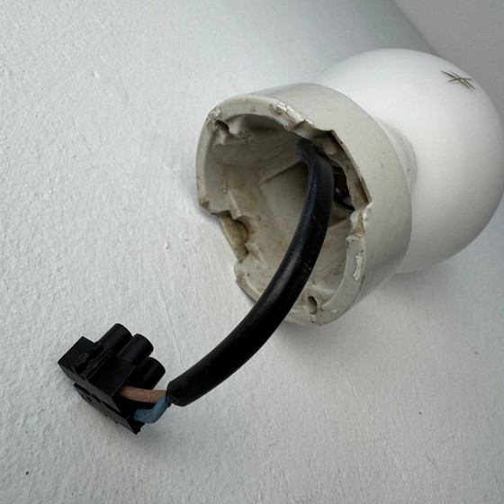 Image 1 of SET VAN 3 VINTAGE SCHUINE WANDLAMPEN