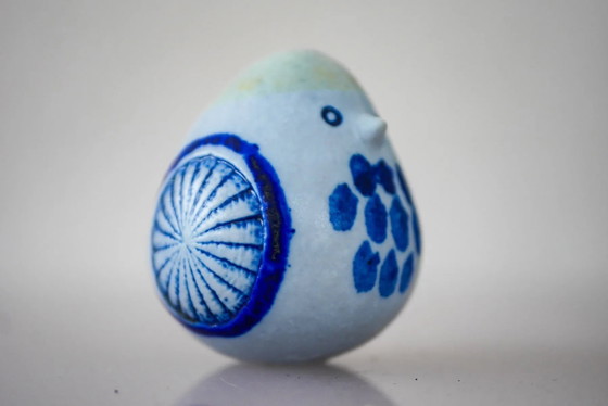 Image 1 of Figurine d'oiseau vintage de Lisa Larson, Suède, 1964