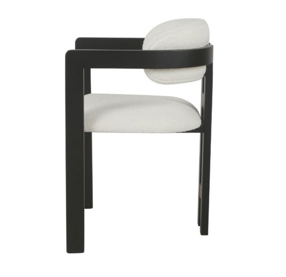 Image 1 of 6 sillas de comedor de lujo Bergamo | Bouclé | Juego de 6 | 700 €