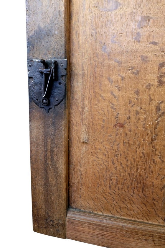 Image 1 of Hollandse 17de eeuwse Toogkast eikenhout