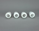 Wilhelm Wagenfeld - set of 2 mirror lamps - model 6068 - designed in 1958 - Lindner GmbH Bamberg, Germany