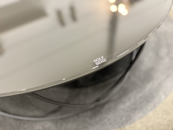 Image 1 of Rolf Benz 8770 Juego de mesa de centro de cristal D95xH30cm