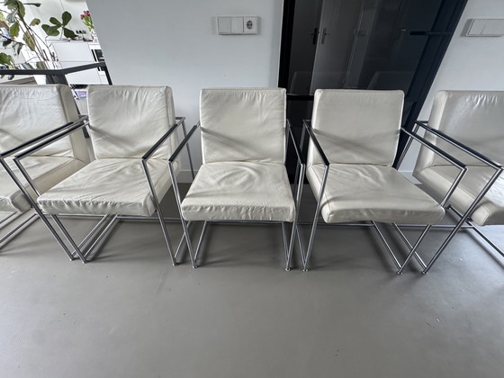 Image 1 of 6 Mooie Harbink Design Eetkamerstoelen