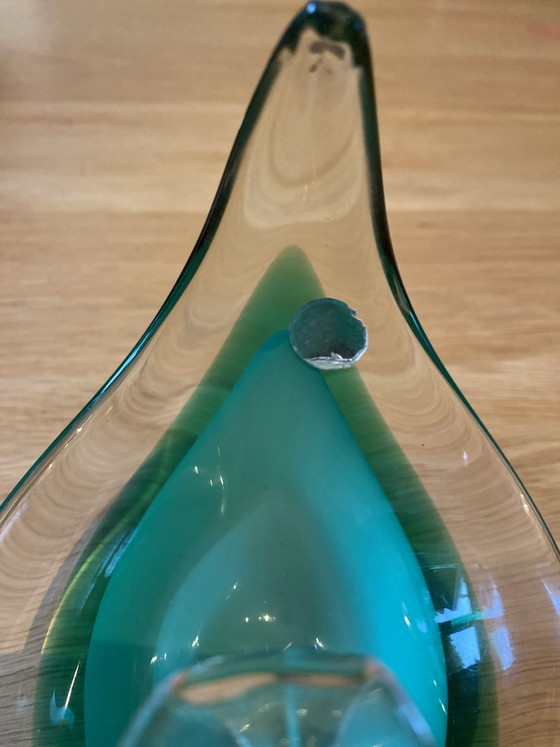 Cuenco pequeño de cristal de Murano, Verde (foto 7 de 9)