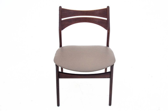 Image 1 of Stühle, dänisches Design, 1960er Jahre Design von Eric Buck.