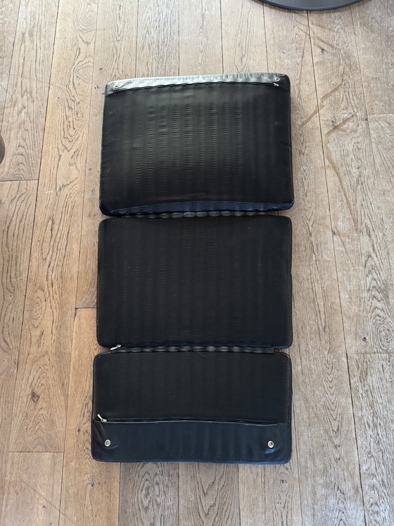 Image 1 of Icono de diseño: Sillón Tecta D35 - Piel negra y cromo