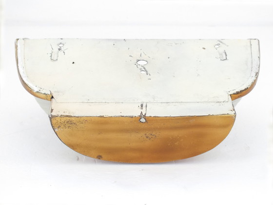 Image 1 of Lampada da parete Archimede Seguso Italia in cristallo pressato e ottone, design anni '30