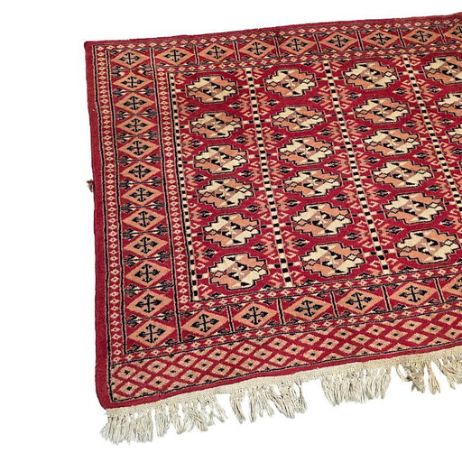 Tappeto afgano vintage annodato a mano, anni '60/'70