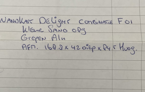 Image 1 of Buffet Pastoe de style néerlandais.