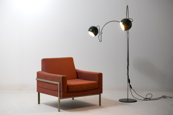 Lampada da terra Mid Century GEPO Double Arc Space Age Eyeball – Lampade da terra, Metal (photo 5 of 16)
