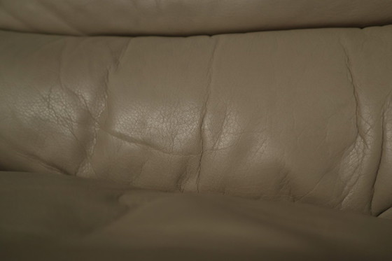 Leren "Swing" loungefauteuil met poef voor COR Duitsland, jaren 60 – Hockers en poefs, Chrome, Leather (photo 4 of 15)