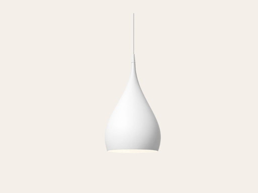 &Tradition Spinning BH1 Hanglamp – Wit | Benjamin Hubert