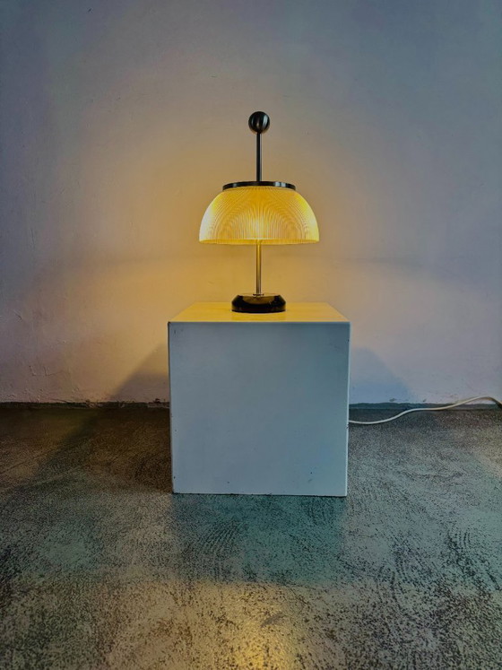 Model ‘Alfa’ Table Lamp With Marble Base By Sergio Mazza For Artemide, Italy 1950s Design – Glass (photo 7 of 9)