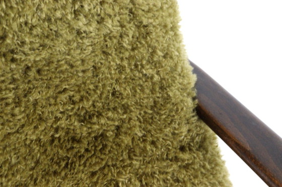 Image 1 of Vintage fauteuil Doodly gestoffeerd harig fluffy