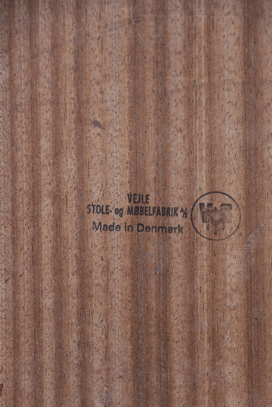 Image 1 of Table d’Appoint Carrée en Palissandre – Henning Kjaernulf pour Vejle Stole & Møbelfabrik, Danemark, Années 60