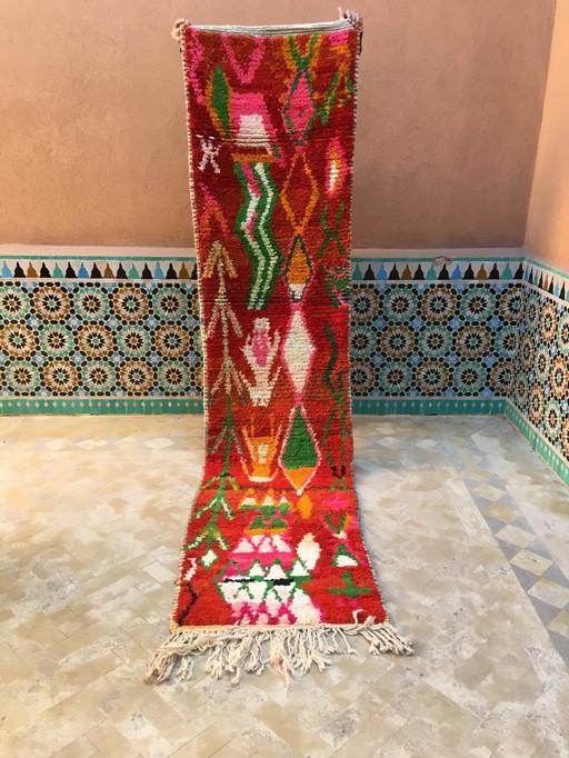 Boujaad haltapijt 305 x 68 cm