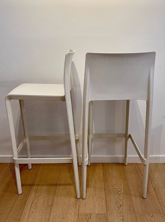 Image 1 of Pedrali Bar kruk Volt nr 678 stapelbaar   set van 2 !Uitsluitend afhaling 