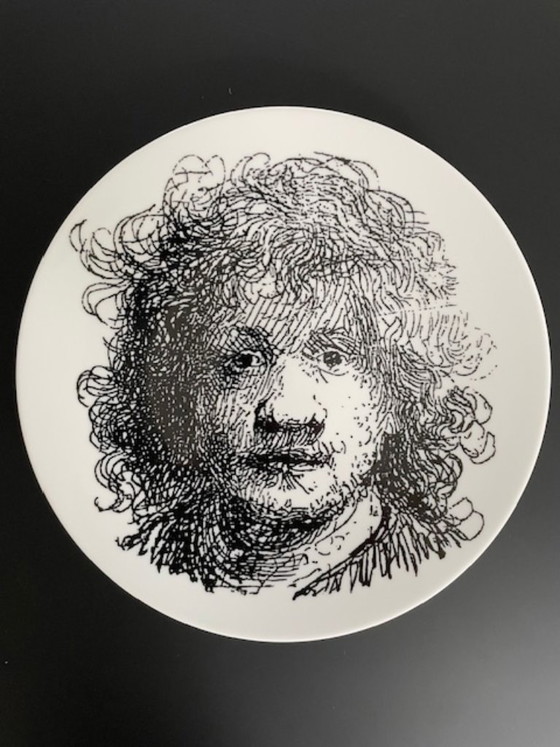 Image 1 of Rare Rembrandt decorative plate 2014 limited edition