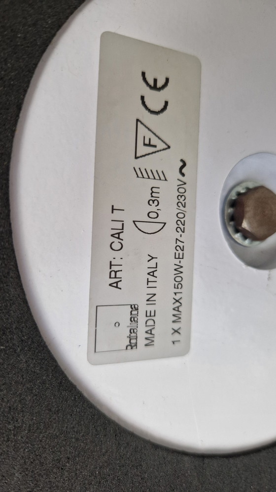 Image 1 of Schwere Sideboard-Lampe von Rotaliana, italienisches Design