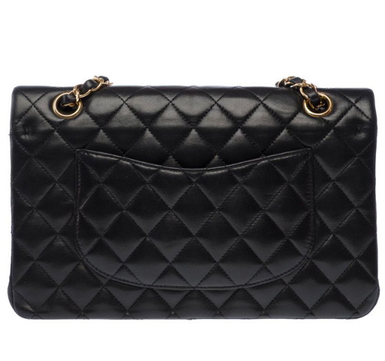 Image 1 of Tasche CHANEL Timeless/Classique en Cuir Noir - 103460