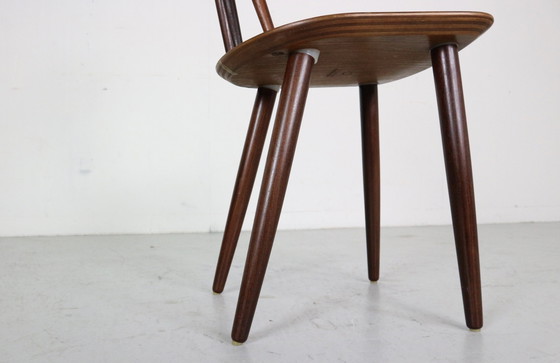 Image 1 of Set di sei sedie da pranzo Poul Volther