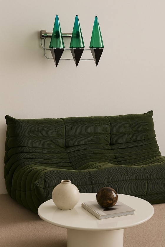 Image 1 of Importante applique par Guido De Majo pour DMI 1970s