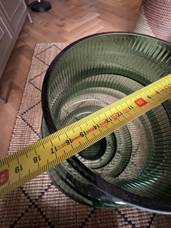 Image 1 of Pols potten steps vaas L groen