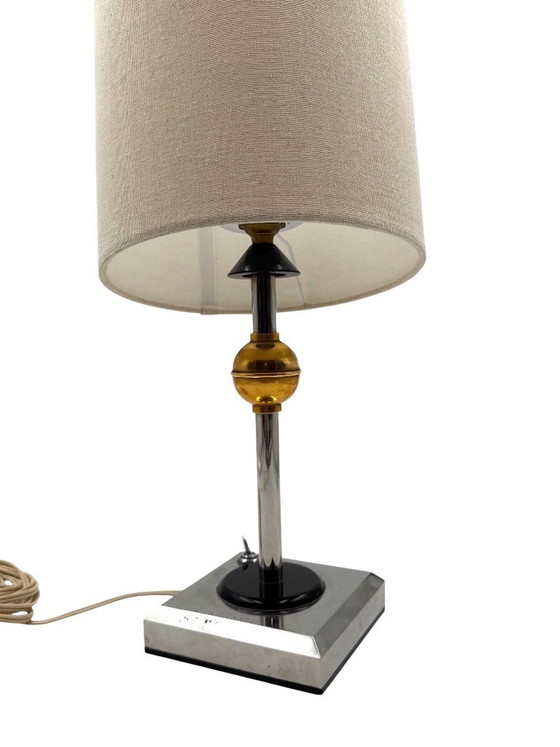 Image 1 of Lampe de table en bakélite de style Art déco, France, années 1980