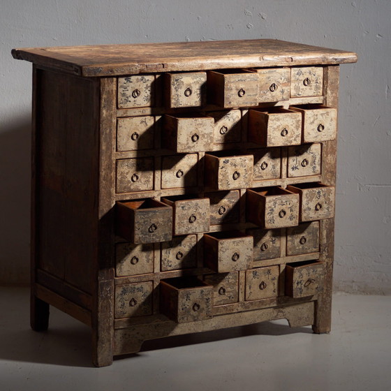 Ancienne armoire d'apothicaire chinoise – Chine, circa 1910 – Commodes (photo 4 of 40)