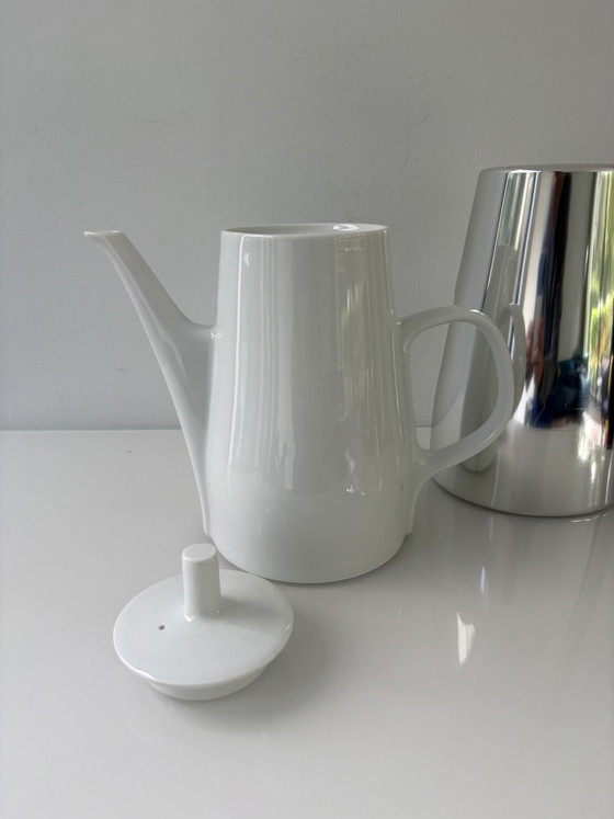 Melitta Design Caffettiera 1,2L | Germania | Mid-Century Modern – Stoviglie, Porcelain, Metal (photo 5 of 9)