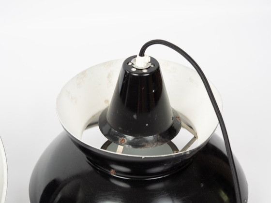 Coppia di 2 lampade vintage danesi in stile Doo Wop, di Henning Klok e Louis Poulsen, anni '50. (photo 10 of 20)