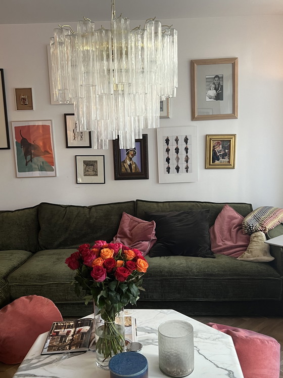 Image 1 of Bolia Noora sofa dark green velvet corduroy