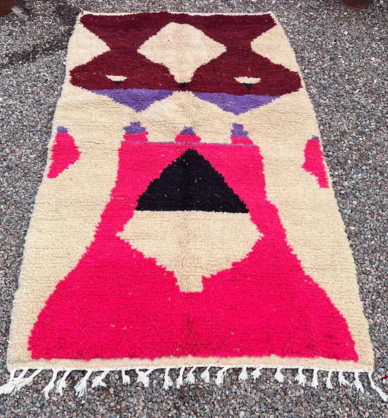 Alfombra Beni Ouraine - Alfombra marroquí - Tamaño personalizado 2/3 M – Alberto Bazzani, Wool (photo 4 of 6)